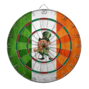 TABLA DARDOS LEPRECHAUN IRLANDÊS DA BANDEIRA
