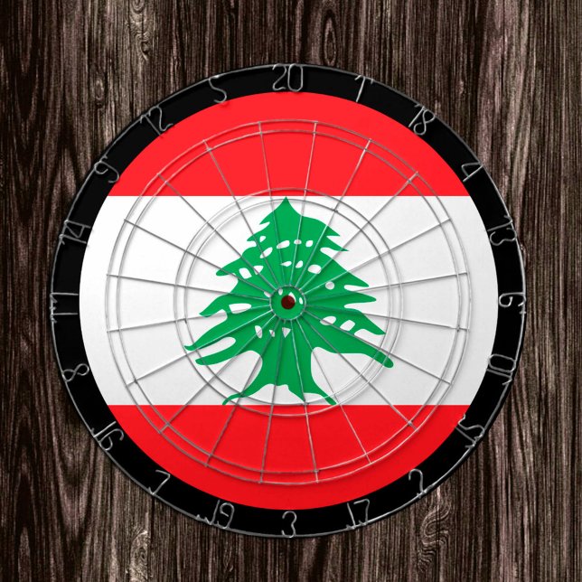 Tabla Dardos Libanês Flag Dartboard & Líbano / conselho de jogo (Criador carregado)