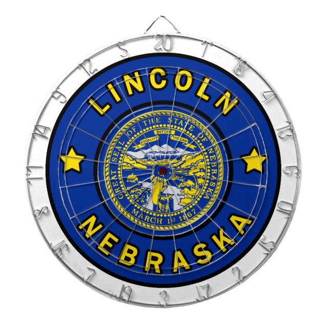 Tabla Dardos Lincoln Nebraska (Frente)