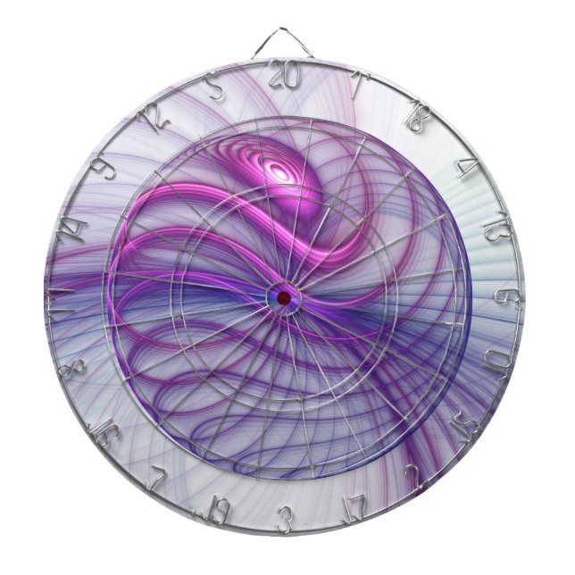 Tabla Dardos Linda pintura frontal de Abstrato moderno Swing (Frente)