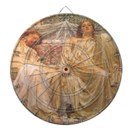 Tabla Dardos Lindas Mulheres Sonolentas (Sonhadores) (Arte Vint