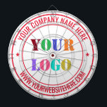 Tabla Dardos Logotipo comercial personalizado Texto da empresa<br><div class="desc">Cores e fontes personalizadas - Design suas próprias pranchetas com logotipo e nome personalizados simples da sua empresa no site ou Design profissional de texto personalizado Placa de início de negócios / presente - Adicione seu logotipo - Imagem ou foto - Código QR / Nome - Empresa/site ou telefone, e-mail...</div>