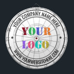 Tabla Dardos Logotipo personalizado da empresa e presente de pl<br><div class="desc">Cores e fontes personalizadas - Design suas próprias pranchetas com logotipo e nome personalizados simples da sua empresa no site ou Design profissional de texto personalizado Placa de início de negócios / presente - Adicione seu logotipo - Imagem ou foto - Código QR / Nome - Empresa/site ou telefone, e-mail...</div>