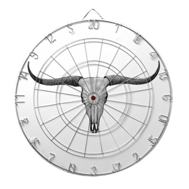 Tabla Dardos Longhorn Skull (Frente)