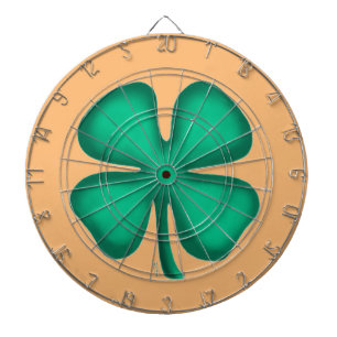 Tabla Dardos Lucky 4 Seaf Irish Clover tan dartboard