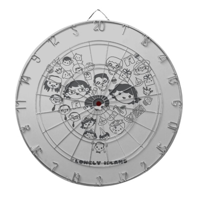 Tabla Dardos Luv (Frente)