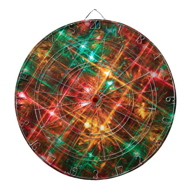Tabla Dardos luzes da árvore de natal (Frente)