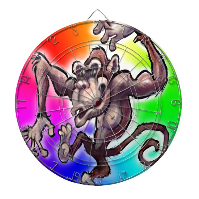 Tabla Dardos Macaco bobo (Frente)