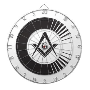 Tabla Dardos Maçónico, Freemason, pedreiro