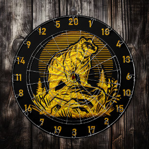 Tabla Dardos Magia de dart board inspirada na vida selvagem