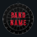 Tabla Dardos Mala de Banda Personalizada<br><div class="desc">Tamanho: Perfil do Touro do Placa de Tinta Digital! Crie o conselho personalizado perfeito. Com uma impressão a cores vibrante, este conselho de dardos de tamanho regulatório é facilmente personalizado com as suas imagens, texto e designs para um presente de excelente ou para a adição perfeita à sua sala de...</div>