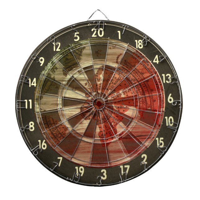 Tabla Dardos Malditas guerras mundiais (Frente)