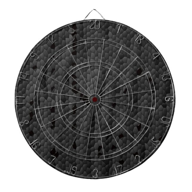 Tabla Dardos Mamba Preta em ilustração,Impressões de Arte, (Frente)