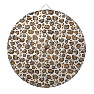 Tabla Dardos Manchas-leopardo animais selvagens Ouro-brilho Saf