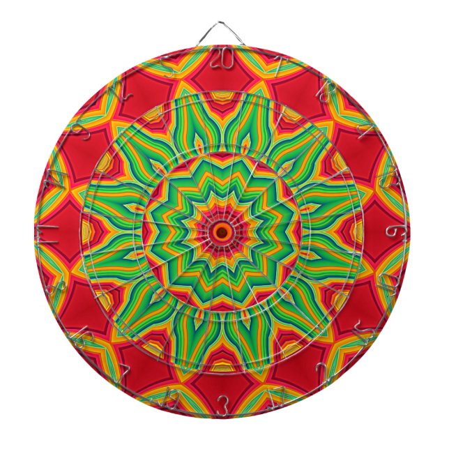 Tabla Dardos Mandala Dart Board (Frente)