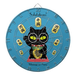 Tabla Dardos Maneki Neko Lucky Poilue