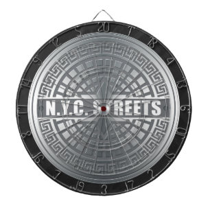 Tabla Dardos Manhole NYC