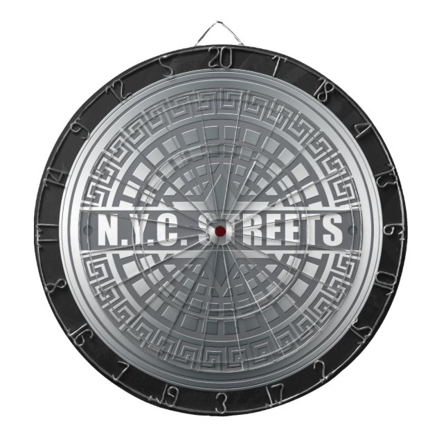 Tabla Dardos Manhole NYC (Frente)
