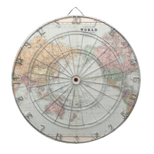 Tabla Dardos Mapa antigo do mundo