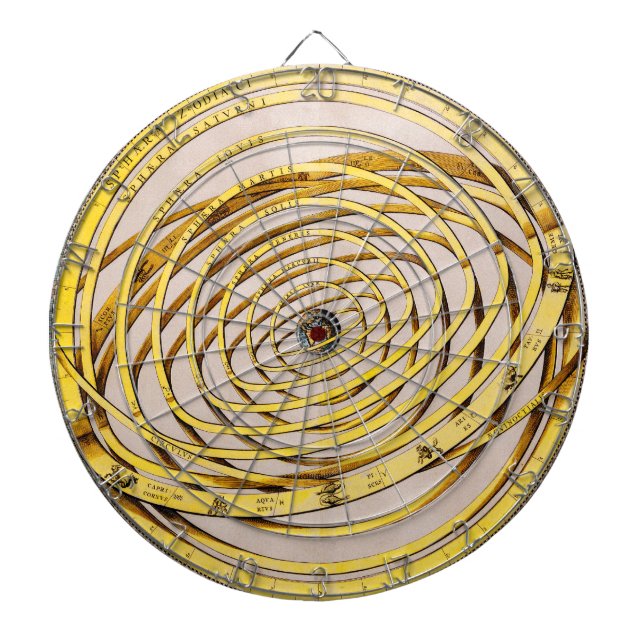 Tabla Dardos Mapa Celestial Andres Celarius Dart Board (Frente)