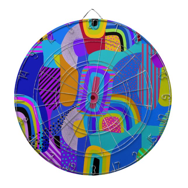 Tabla Dardos Mapa de Paisagem Máxima Africano (Frente)