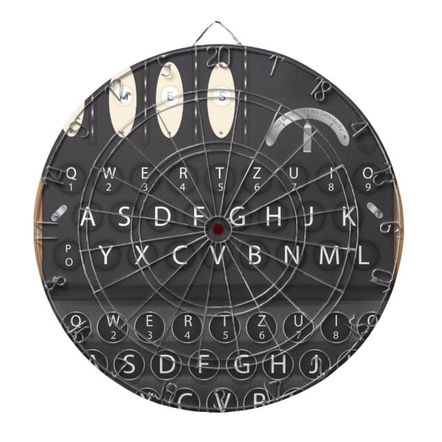 Tabla Dardos Máquina Enigma (Frente)