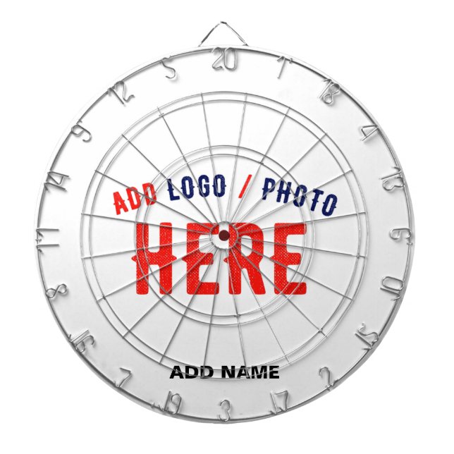 TABLA DARDOS MARCA VERIFICADA BRANCA PERSONALIZÁVEL MODERNA (Frente)