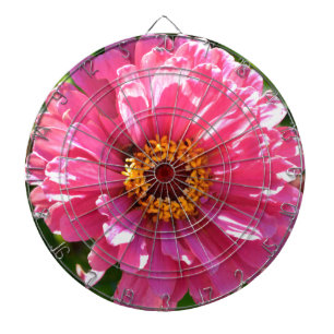 Tabla Dardos Margarida de mãe floral rosa elegante