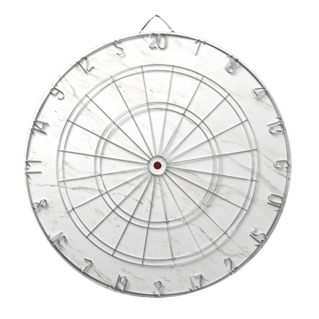 Tabla Dardos Mármore branco (Frente)