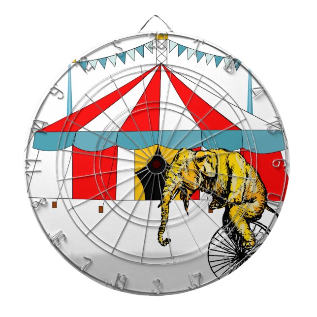Tabla Dardos Memória do Circo em Memória dos Elefantes do Circo (Frente)