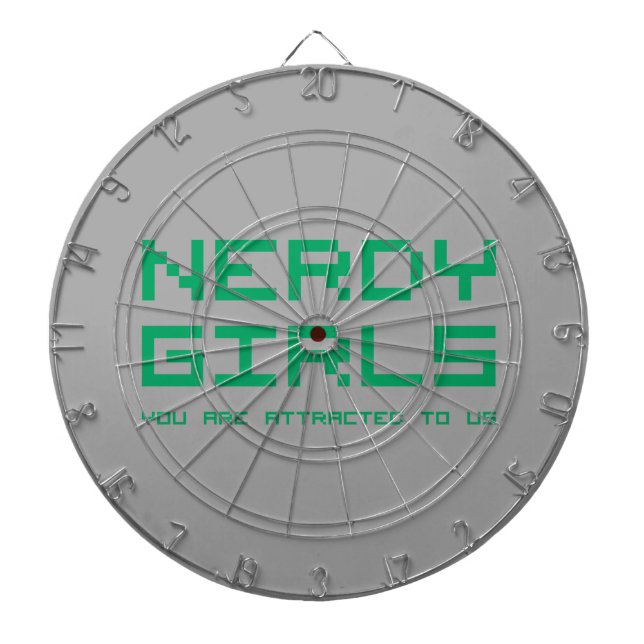 Tabla Dardos Meninas Nerdy 2 (Frente)