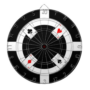 Tabla Dardos Microplaqueta de póquer - preto