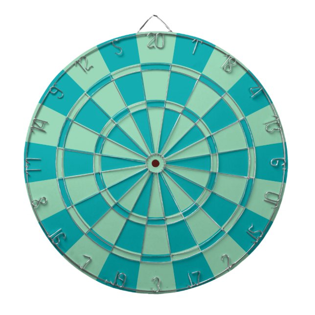 Tabla Dardos Mint Green And Teal (Frente)