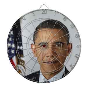 Tabla Dardos Mira de dardos do Barack Obama