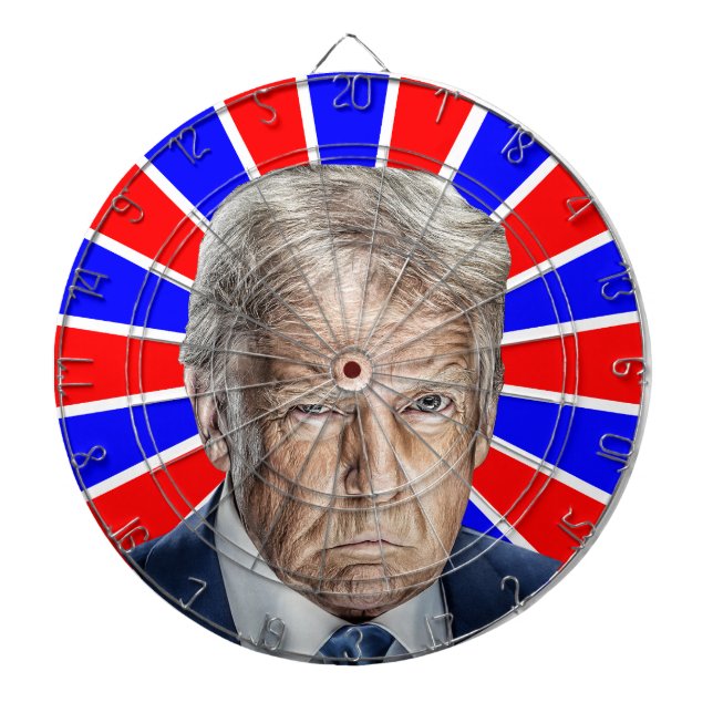 Tabla Dardos Mira de Dardos Donald Trump (Frente)