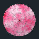Tabla Dardos Mira de Dardos Efeito Nuvem Rosa<br><div class="desc">Mira de dardos colorida com um simples efeito de nuvem de tempestade com filtro colorido, seria um presente perfeito para o aniversário de um ente querido, para um presente do Dia dos Pais, para a sua própria sala de jogos, ou para qualquer um! confira minha loja para mais cores e...</div>