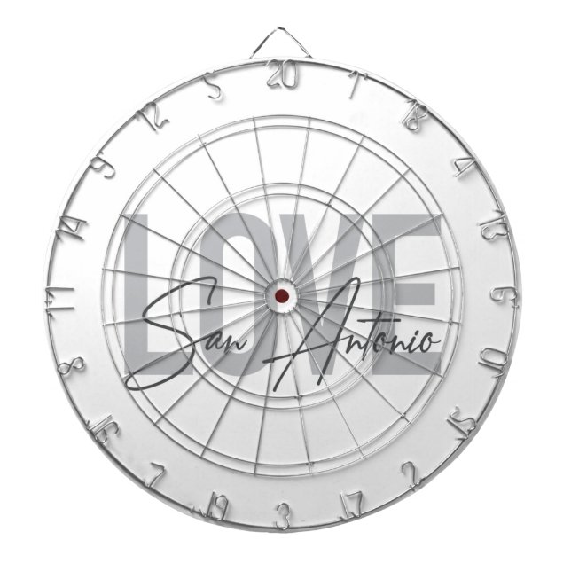 Tabla Dardos Moderno, simples, chic, design legal Amo San Anton (Frente)