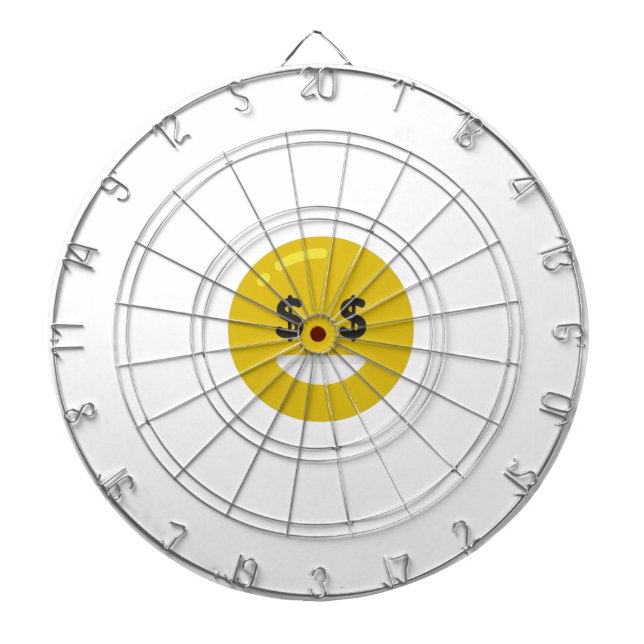 Tabla Dardos money eye emoji (Frente)