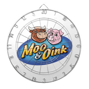 Tabla Dardos Moo & Oink Dartboard