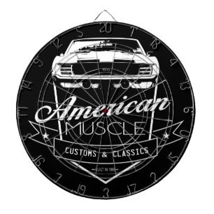 Tabla Dardos Músculo americano Camaro