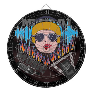 Tabla Dardos Music DJ Dartboard