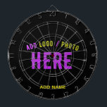 TABLA DARDOS NA MODA MODERNO PERSONALIZÁVEL NEGRO VERIFICADO CO<br><div class="desc">ESTE É UM DESIGN PARA TODOS.VOCÊ PODE MUDAR,  REDIMENSIONAR OU ADICIONAR LOGOTIPO,  FOTO,  TEXTO E CORES COMO VOCÊ GOSTA.OBRIGADO.</div>