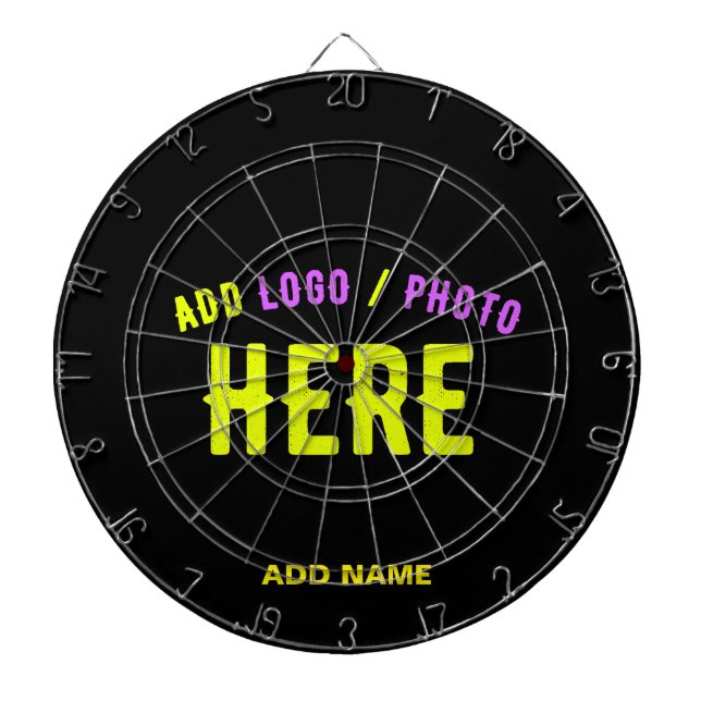TABLA DARDOS NA MODA MODERNO PERSONALIZÁVEL NEGRO VERIFICADO CO (Frente)
