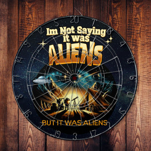 Tabla Dardos Não estou dizendo que eram Aliens, mas eram Aliens