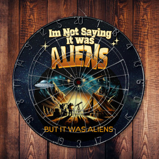 Tabla Dardos Não estou dizendo que eram Aliens, mas eram Aliens
