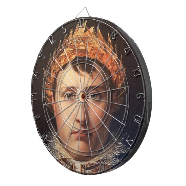 Tabla Dardos Napoleon Laurel-Wreath Crowed Hero Dartboard (Frente Direita)