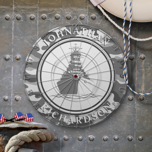 Tabla Dardos Nau de Guerra e Camuflagem (Criador carregado)