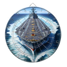 Naval Ship Dartboard