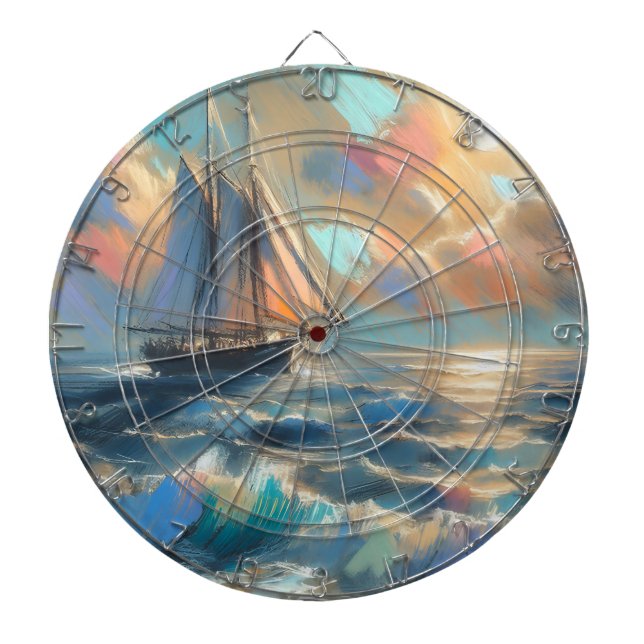 Tabla Dardos Navegação No Mar (Frente)