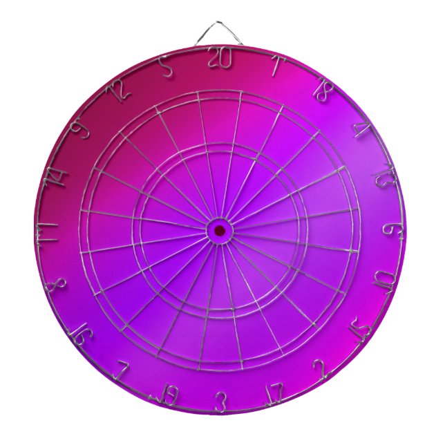 Tabla Dardos Neon Pink Ombre (Frente)